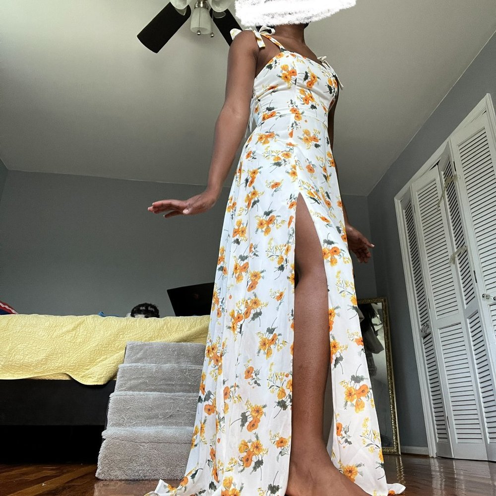 Long Floral Dress - Picture 5 of 7